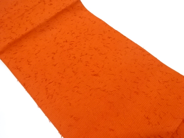 JAPANESE KIMONO / VINTAGE UNUSED NAGOYA OBI / SILK / HIGE TSUMUGI